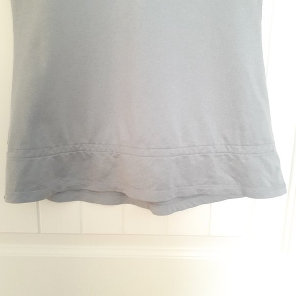 Lucy Tank Top with Toggle Hem Gray Size M - Picture 5 of 10